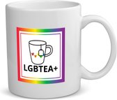 Akyol - pride cadeau mok koffiemok - theemok - Lgbt pride - pride vlag - gay cadeau - gay pride accessoires - homo - lgbtq vlag - accessoires - koffie mok cadeau - mok met tekst - thee mok cadeau - 350 ML inhoud