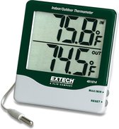 Extech 401014 - thermometer - binnen- en buitentemperatuur - met groot display