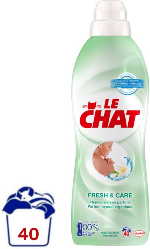 Le Chat Fresh & Care Wasverzachter - 880 ml (40 wasbeurten)
