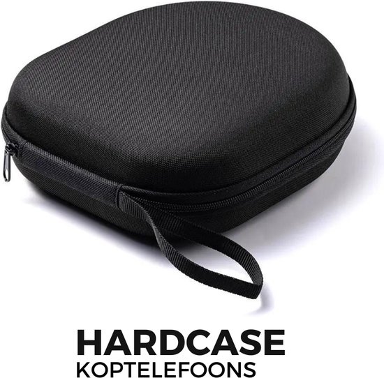 WiseQ Headphone Case Hardcover Headphone Case Headphone Case - Étanche - Supra-auriculaire/Sur-auriculaire - Zwart