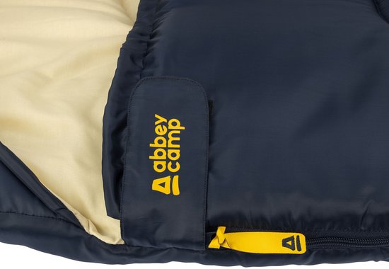 Abbey Camp Slaapzak - Pilotmodel - Blauw - 220x85 cm - Extra Ruim van Abbey Camp — afbeelding 3