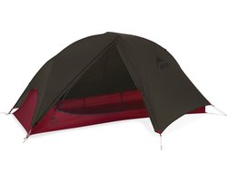 MSR FreeLite 1 V3 - Tent Green - Lichtgewicht - Semi-vrijstaand - 3 Seizoenen