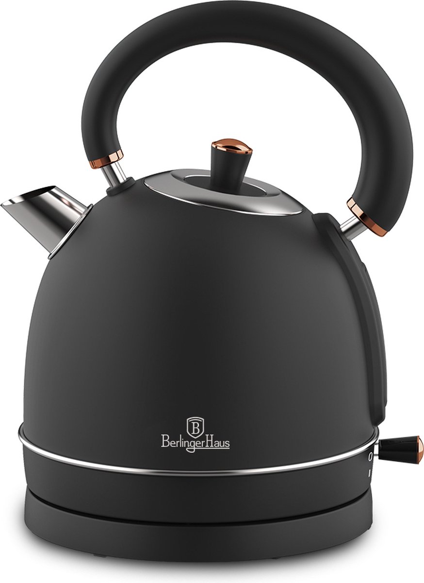 Berlinger Haus 9472 - Elektrische waterkoker - Black Rose/monaco collection - 1.8 liter