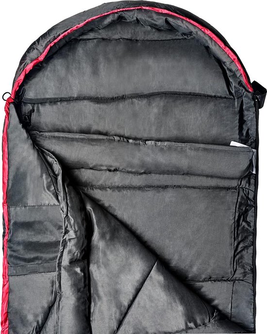 Kinderslaapzak I outdoor slaapzak I slaapzakken I campingslaapzak incl. pakzak I ademende en waterdichte slaapzak I lengte 165 cm van Merkloos — afbeelding 3
