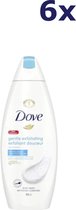 6x Dove Douchegel – Gentle Exfoliating 500 ml