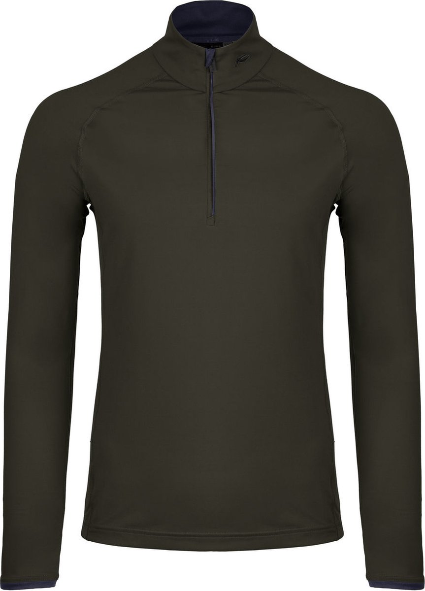 Skipully KJUS Men Feel Half-Zip Groen