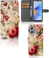 Coque adaptée pour OPPO A17 Fleurs