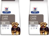 2x Hill's Prescription Diet Canine L/D Soins du Foie 4kg