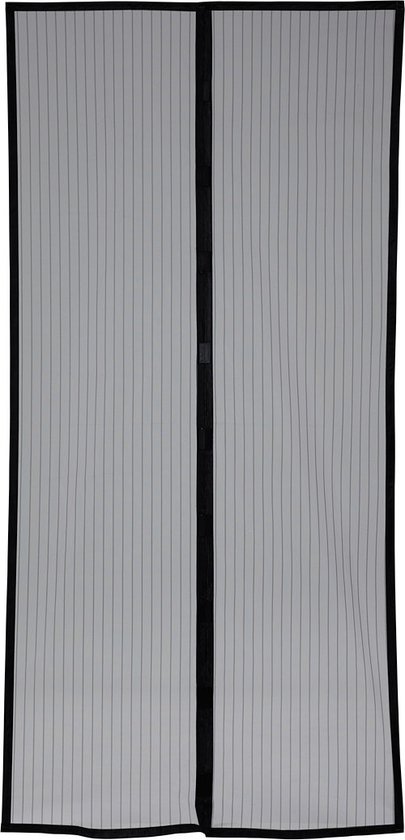 Mascot Online b.v - Hor-gordijn - Tegen Muggen - Vliegengordijn - Zwart - 100 x 210 cm