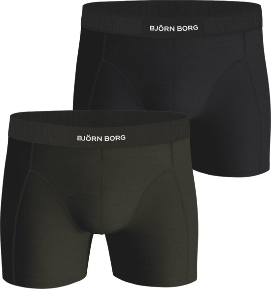 Björn Borg Lyocell boxers - heren boxers normale lengte (2-pack) - multicolor - Maat: XXL