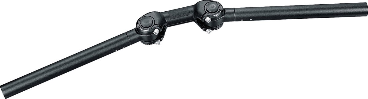 Humpert AHS Superlight Handlebar Ø25,4mm Adjustable, zwart Breedte 600mm