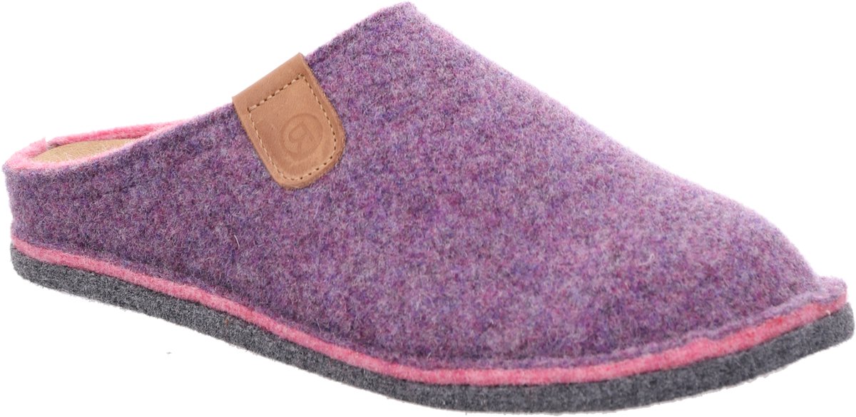 Rohde Lucca Pantoffels Dames Sloffen - Paars - Antislip - Uitneembaar Voetbed - 6820-58 - Maat 42