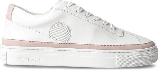 Komrads vegan sneakers - APLS Maça Low Antique Rose - Schoen uit duurzaam en gerecycleerd materiaal - Wit - Maat 41