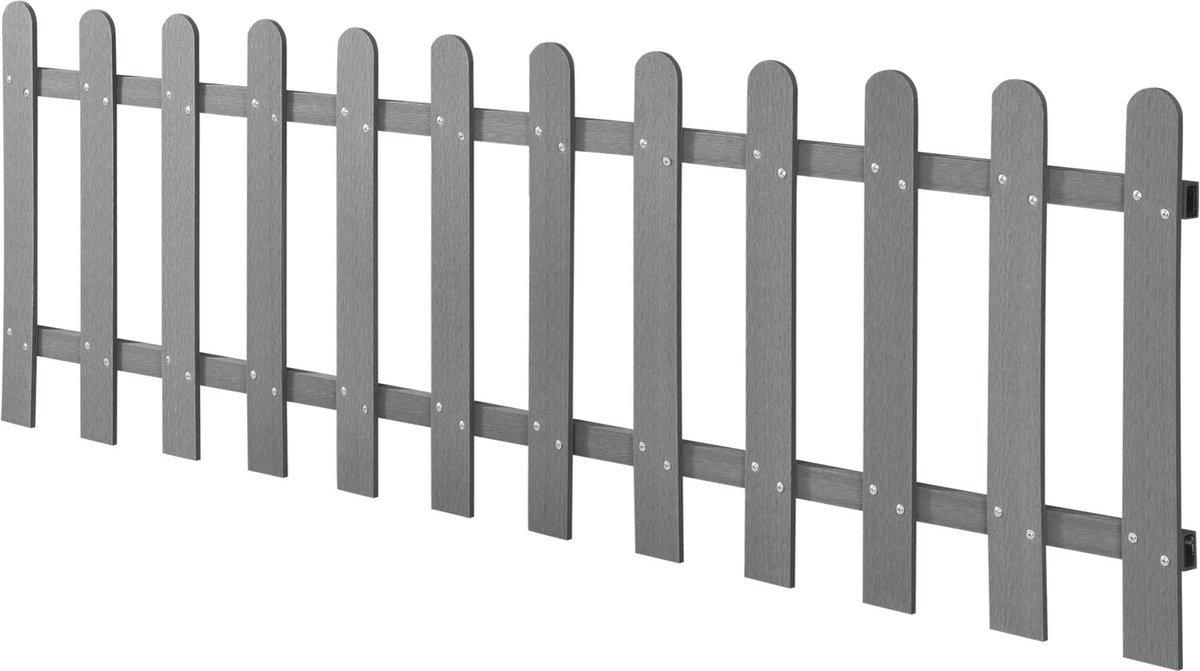 HKC Tuinschutting Benjamin - Voortuinschutting - 60x200 cm - Grijs - HKC - Waterdicht