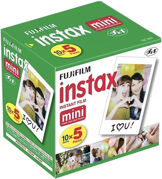 Fujifilm Instax Mini Film - 5 x 10 stuks - Fujifilm
