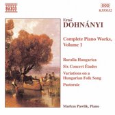 Markus Pawlik - Complete Piano Works 1 (CD)
