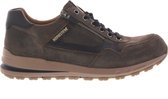 Heren Veterschoenen Mephisto Bradley Old Velours Walnut Donkerbruin - Maat 7