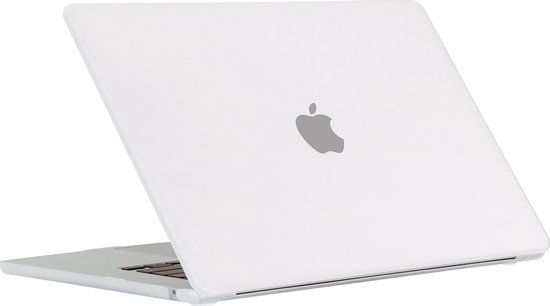 Mobigear - Laptophoes geschikt voor Apple MacBook Air 15 Inch (2023-2024) Hoes Hardshell Laptopcover MacBook Case | Mobigear Matte | Doorzichtig Hoesje MacBook Air 15 Inch (2023-2024) - Transparant - Model A2941