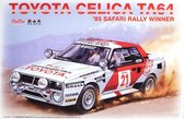 1:24 NuNu 24038 Toyota Celica TA64 - 85 Safari Rally Winner Plastic Modelbouwpakket
