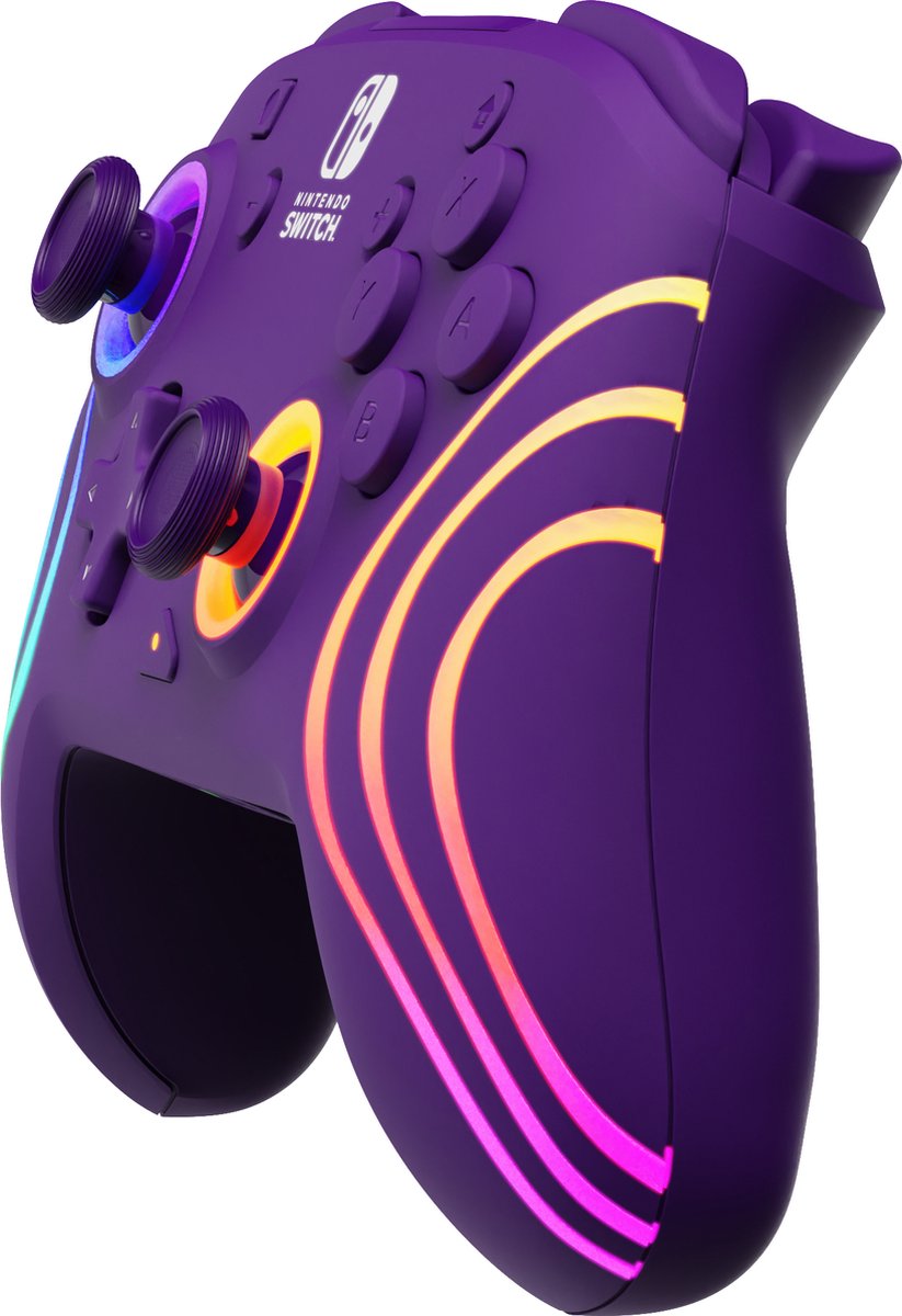 PDP Afterglow WAVE Draadloze Controller Paars Nintendo