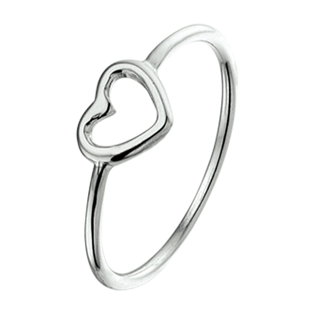 Glams Ring Hart - Zilver