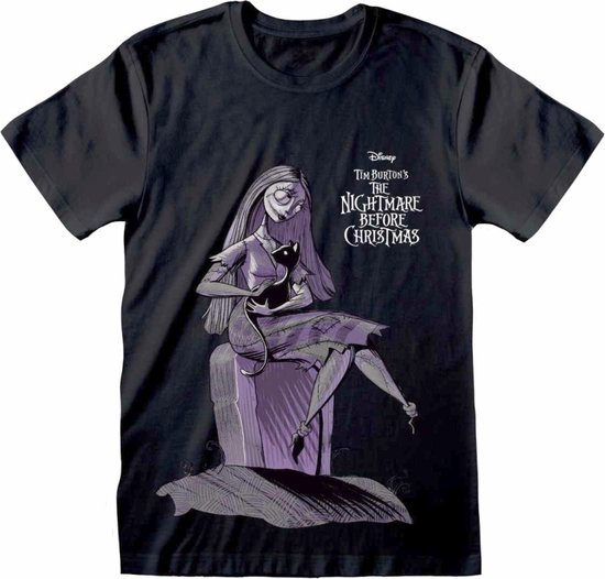 The Nightmare Before Christmas Sallycat Unisex T-shirt - zwart - XL