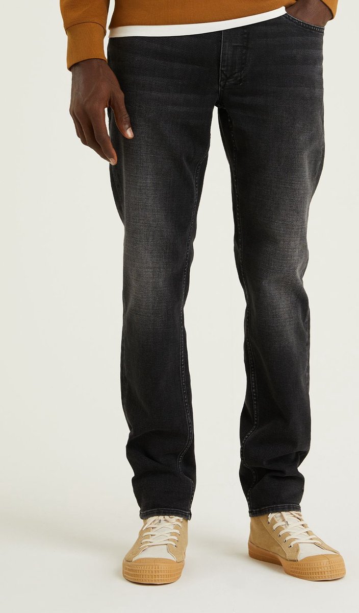 CHASIN' Jeans Heren - Relaxte Fit Jeans - Iron Onyx - Broek - Zwart