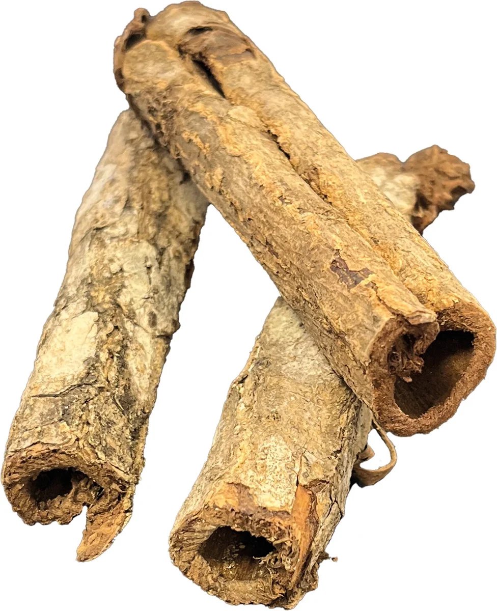 Catappa Bark Tube, 3 stuks