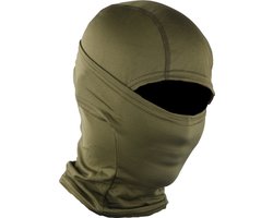 RAMBUX® Balaclava - Bivakmuts - Helmmuts Motor & Scooter - Legergroen - Ski Masker - Ski Mask - Facemask - Sneldrogend - Unisex - Airsoft - Wintersport - Fiets - Outdoor