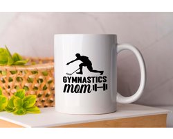 Mok Gymnastics Mom - Fitness - Gift - Cadeau - GymLife - Workout - Exercise - GymLeven - Oefening - GezondLeven - Bodybuilding - Vooruitgang