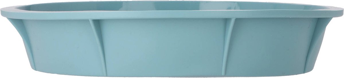 Blokker taartvorm - Ø 25 cm - siliconen - blauw