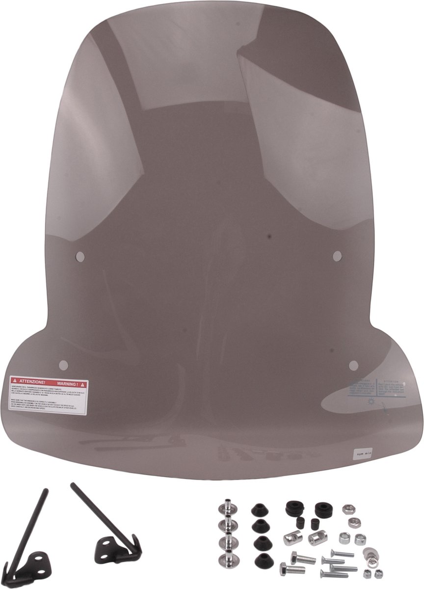 Windscherm Smoke | Sym Mio (72cm)