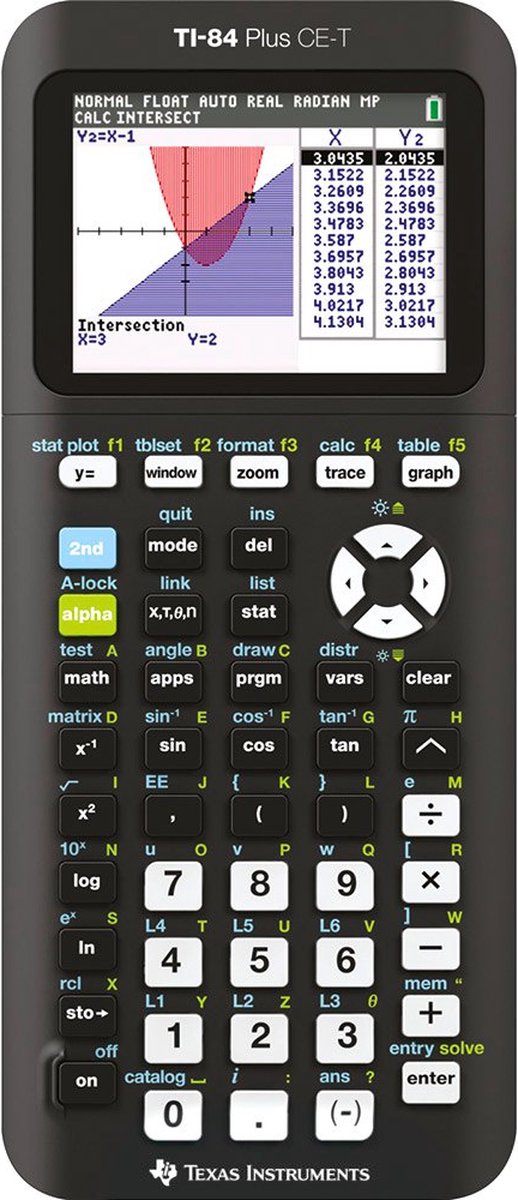 Texas Instruments TI-84 Plus CE-T Python Edition - Grafische rekenmachine - Texas Instruments
