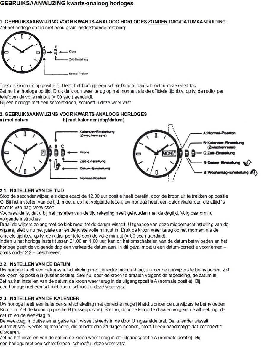 QQ C10A-015PY - Horloge - Analoog - Unisex - stalen band - Rond - Metaal - Cijfers - Zilverkleurig