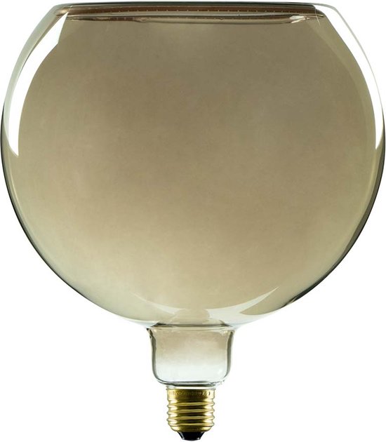 Lampe LED Segula Floating Globe 200 6W E27 1900K - gris fumé