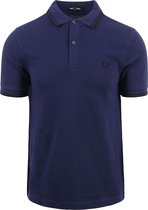 Fred Perry - Polo M3600 Donkerblauw S28 - Slim-fit - Heren Poloshirt Maat XL