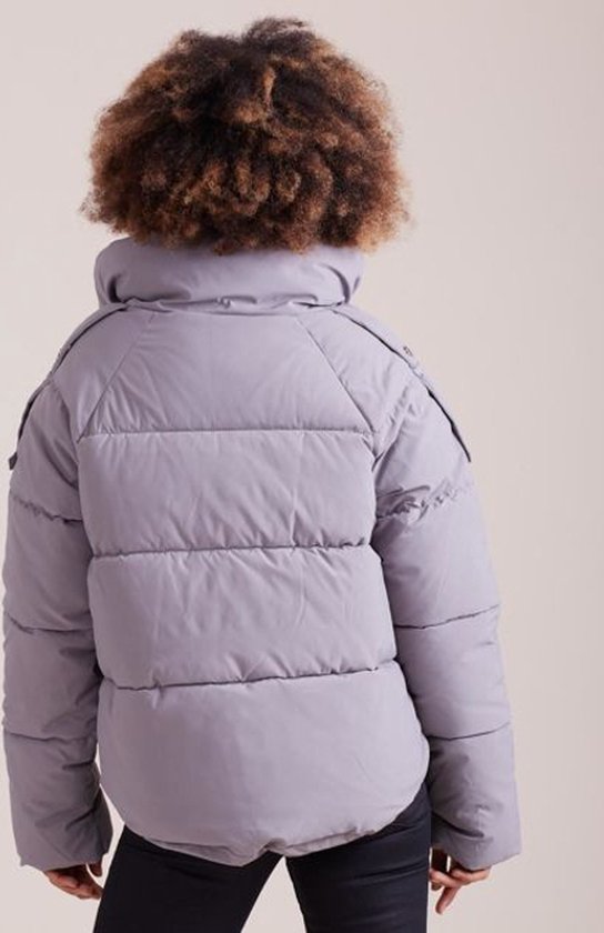 YWLINK Lichte donsjas met capuchon dames bufferjas gewatteerde jas
