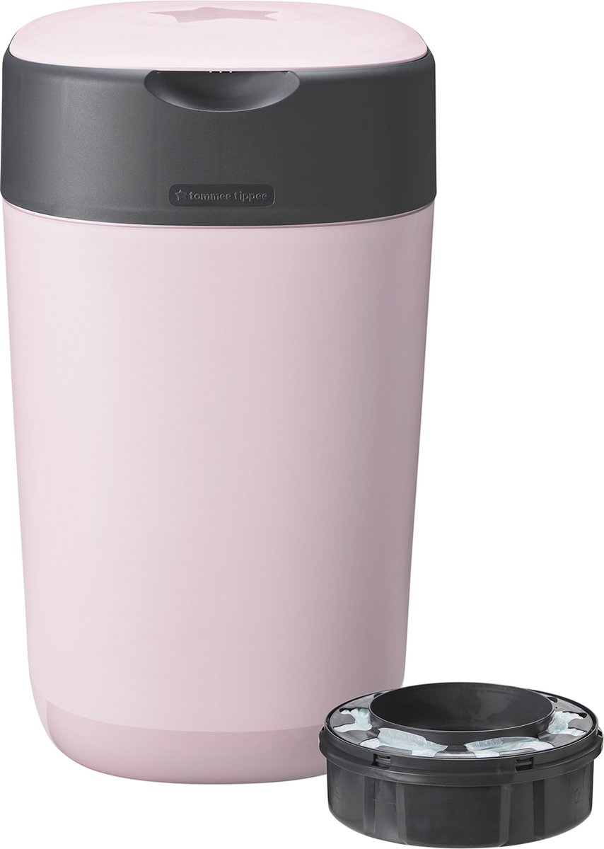 Tommee Tippee Twist & Click Luieremmer Pink