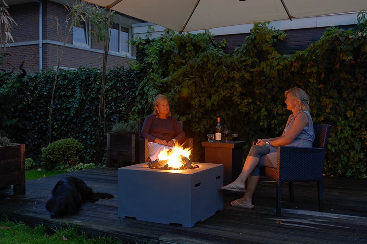 Happy Cocooning Cocoon Table Small Square - Fire Table - Anthracite