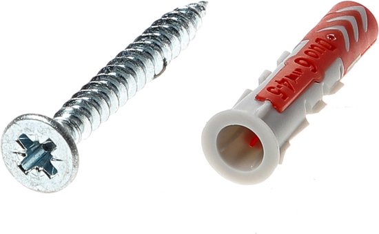 fischer DuoPower 8 x 40 S LD with screw