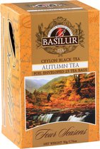 BASILUR Autumn Tea - Thé noir de Ceylan à l'érable, 25x2g