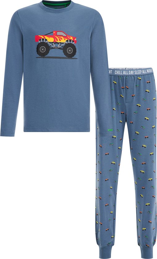 WE Fashion Jongens pyjamaset met dessin
