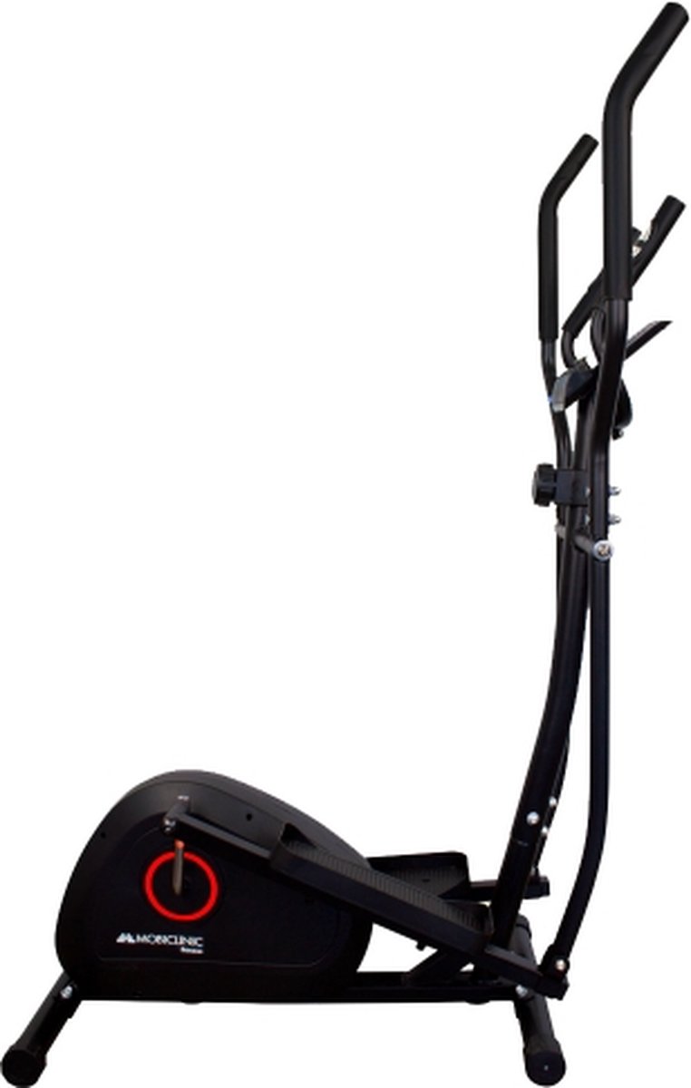 Mobiclinic ATLAS - Crosstrainer - 8 weerstandsniveaus - LCD scherm - Ergonomische handgrepen - Antislip pedalen - Inklapbare elliptische trainer - Tot 100 KG - Weerstand wiel 4KG