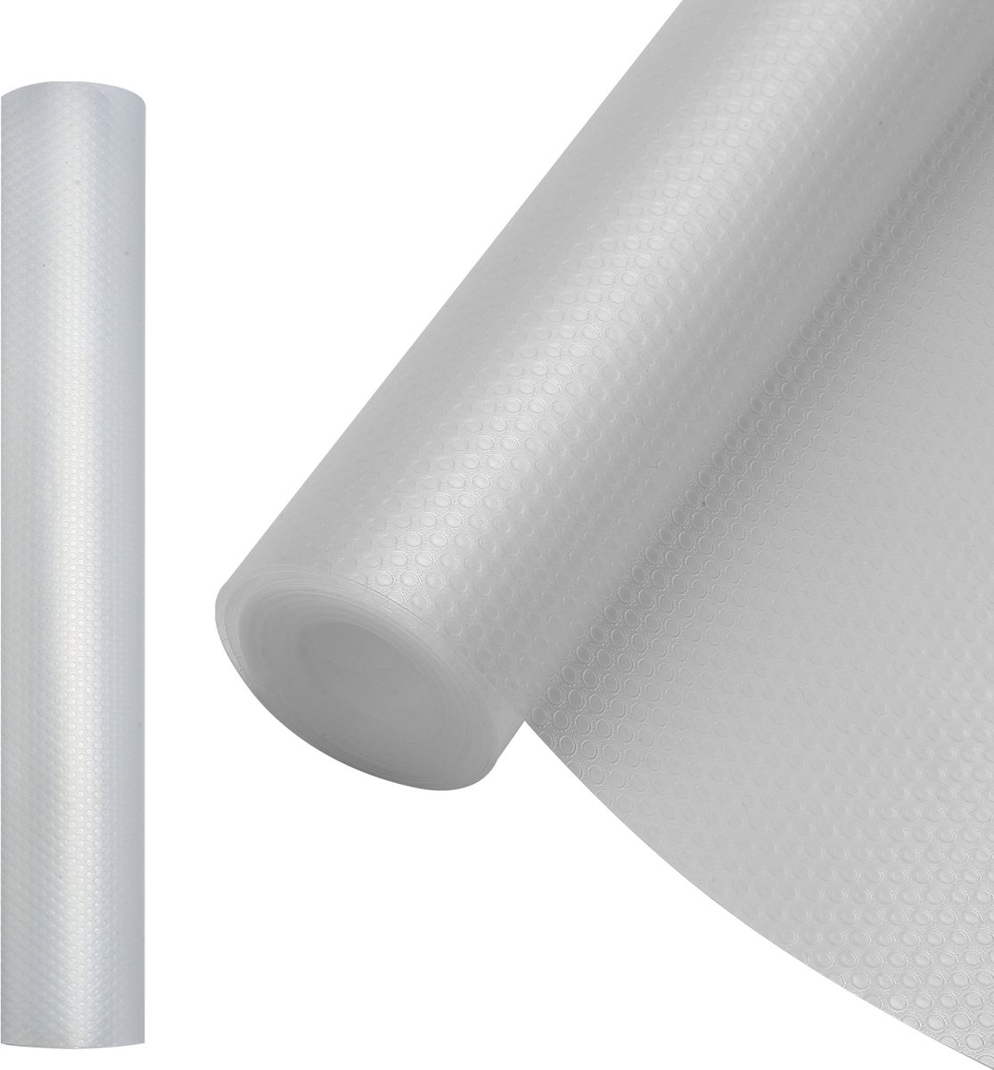 2x Antislipmat transparant 500x60 cm - Keukenlade beschermer - Mat voor bescherming - Auto antislip - Anti slip mat - Lade bescherming - Badkamer op Prijzenvolger.com