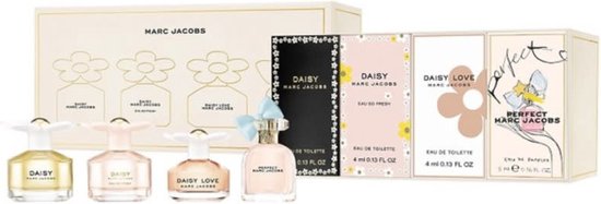 Marc Jacobs Mini Giftset - Perfect EDP 5 ml + Daisy Love EDT 4 ml + Daisy Eau So Fresh EDT 4 ml + Daisy EDT 4 ml - cadeauset voor dames