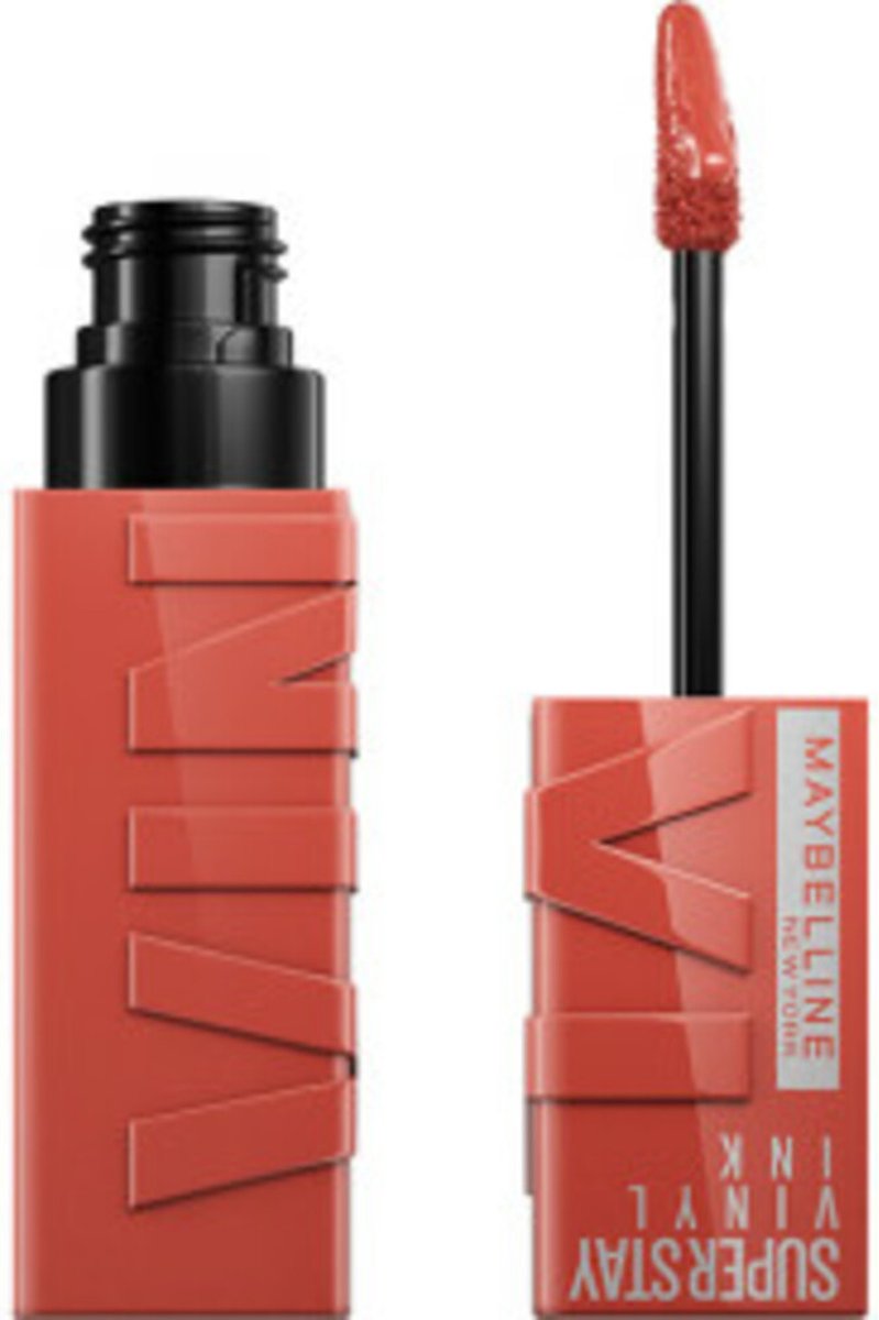 Maybelline - SuperStay Vinyl Ink Liquid Lipstick 125 Keen - 3 x 4,2 ml - Voordeelverpakking