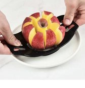 Trancheuse à fruits - Séparateur de pommes - 8 quartiers - Corer Apple - Apple Slicer Tyler - Accessoires de cuisine pour la maison - (1 pièce) Assorti