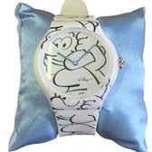 De smurfen - Artwatch Horloge - analoog zonder cijfers - rubberen band - Voor volwassenen