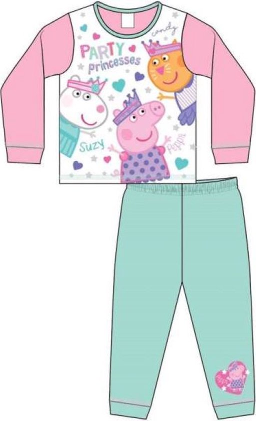 Peppa Pig pyjama - maat 86/92 - Party Princesses Peppa Big pyama - multi colour