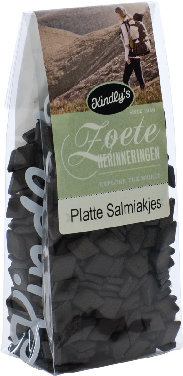 Kindly's Platte Salmiak 130 gr